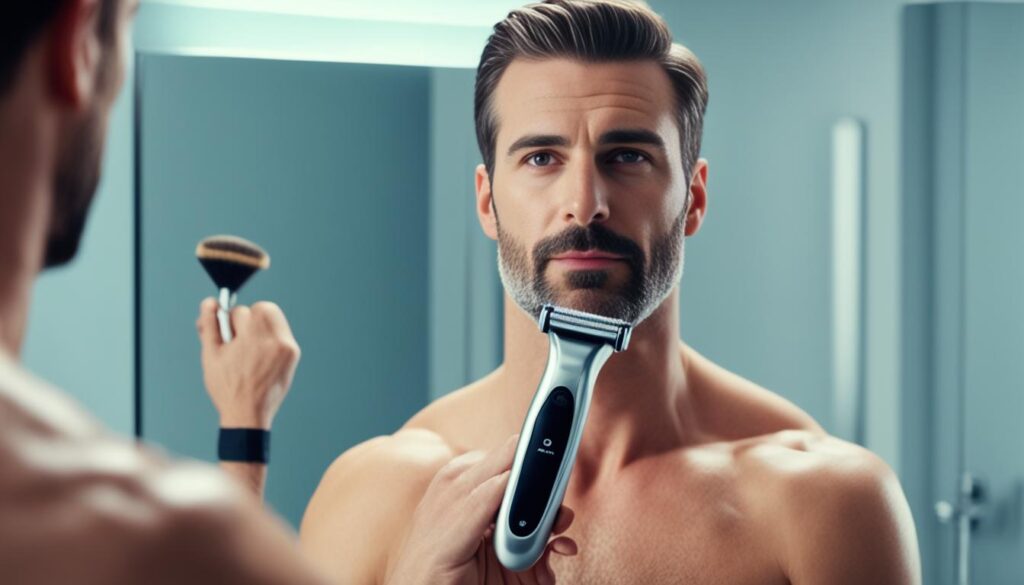 Afeitadoras de calidad para el vello púbico masculino