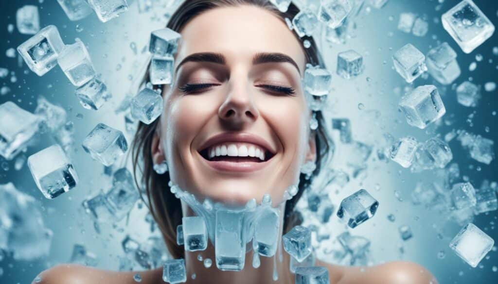 beneficios masajes con hielo